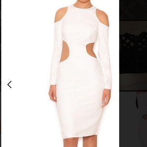 HOUSE OF CB WHITE DRESSS